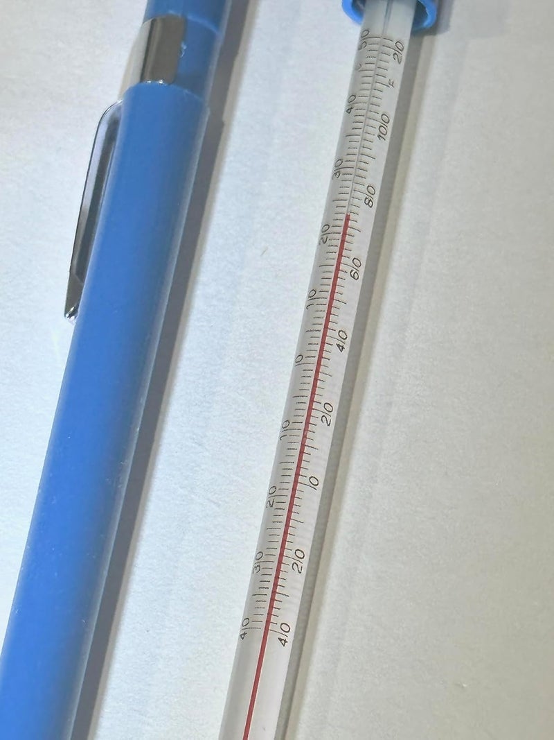 LABO Technology LABO Pocket Laboratory Chemical Thermometer -40/+50°C or -40/+120°F, Duo Reading Liquid in Glass - Image 4